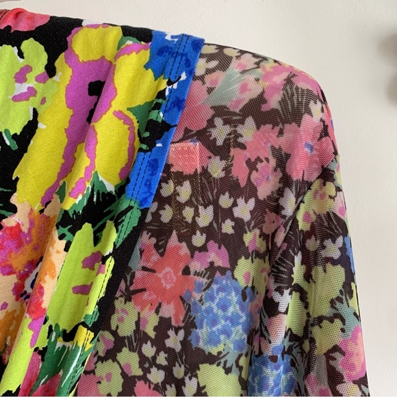 ANTHROPOLOGIE FLORAL MIDI DRESS - Picture 9 of 16